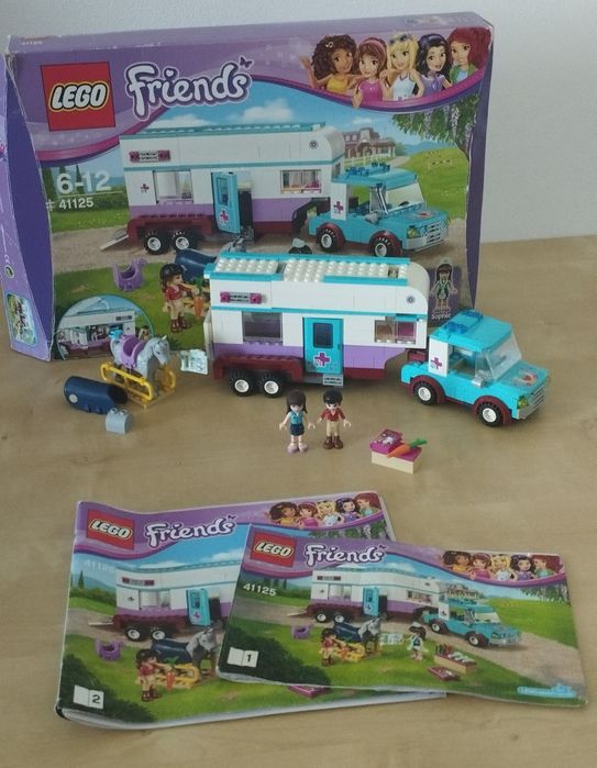 LEGO Friends 41125 Przyczepa Lecznicza dla koni