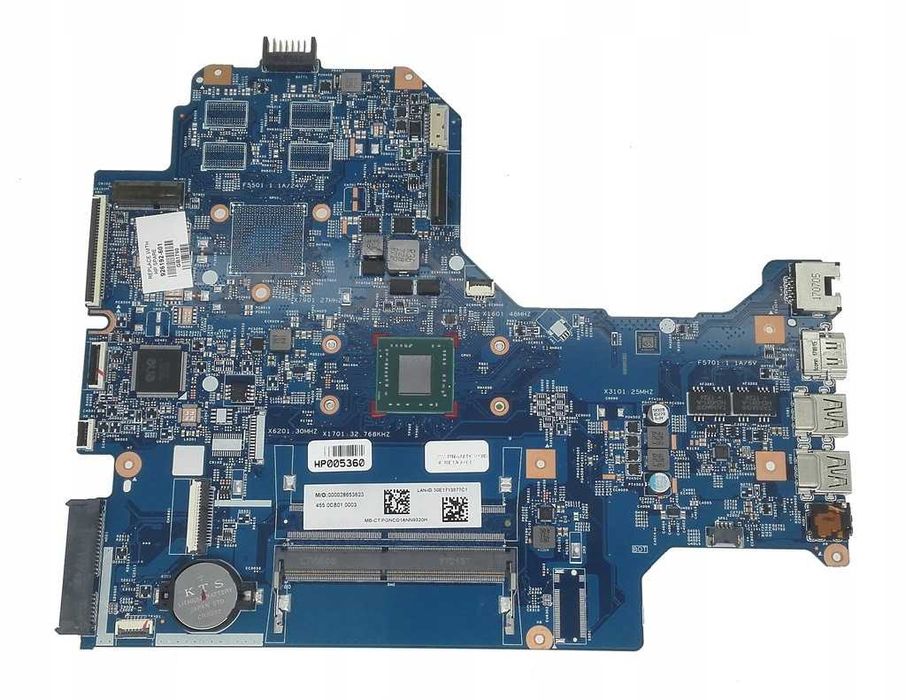 Материнская плата – HP 17-AK / 17-ak0xx (448.0CB03.0011)" AMD E2-9000e