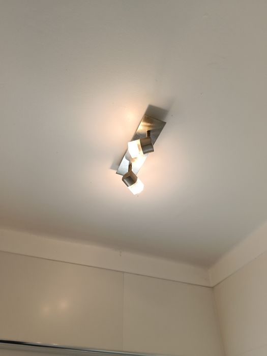 Conjunto de 3 candeeiros com lâmpadas G9 em led