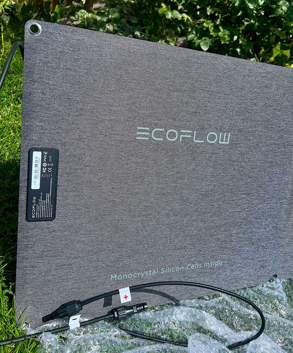 на Гарантii Сонячна панель EcoFlow 110 Вт - Нова Для зарядної станції