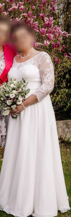 Suknia ślubna kolor ivory