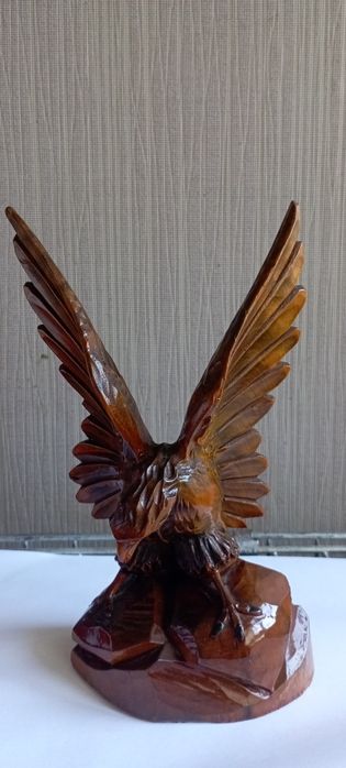 Статуэтка Орёл резной деревянный СССР