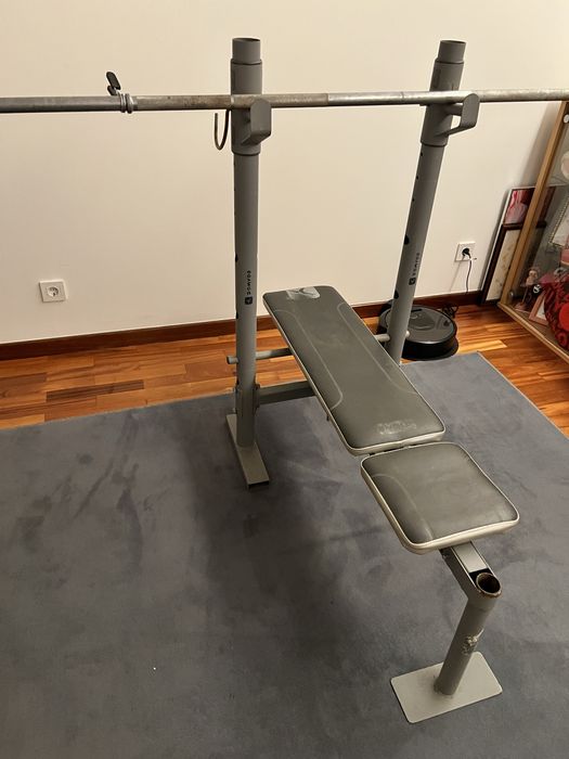 Banco ginasio para desocupar