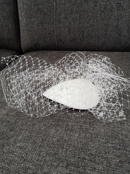 Nowy fascynator/woalka do ślubu