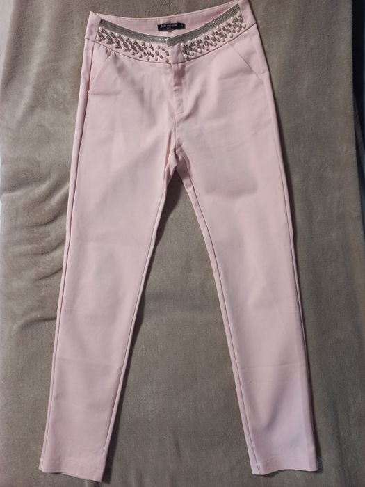 Брюки модельні кольру пудра