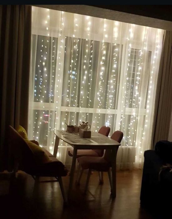 Гірлянда новорічна штора