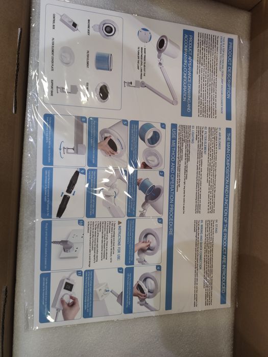 Aspirador colector de pó -  Manicure Pedicure