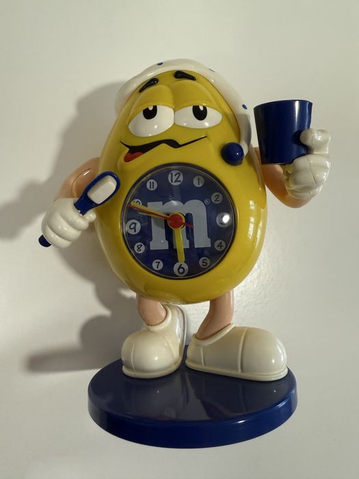 Rélogio Despertador M&M - Amarelo