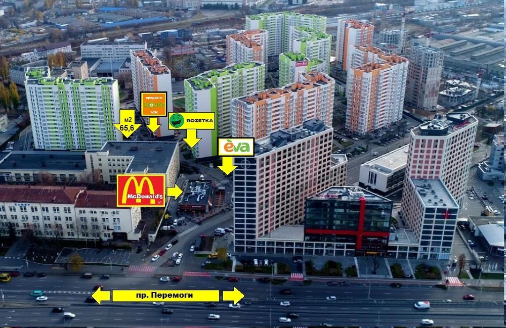 70м2, Евроремонт, кутове, 2 входи, ЖК Нивки-Парк, пр. Берестейський