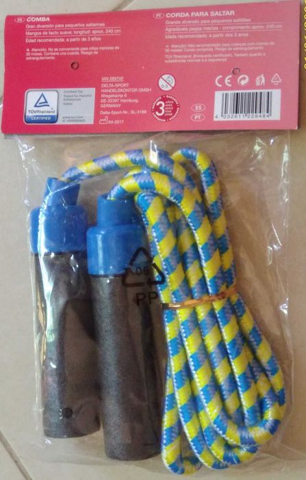 Corda de saltar para criança - nova
