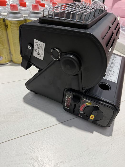 Туристичний газовий обігрівач плюс перехідник