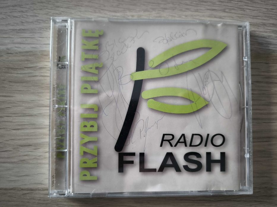 Płyta CD Dżem Przybij Piątkę Radio Flash z autografami wykonawców (stan idealny)