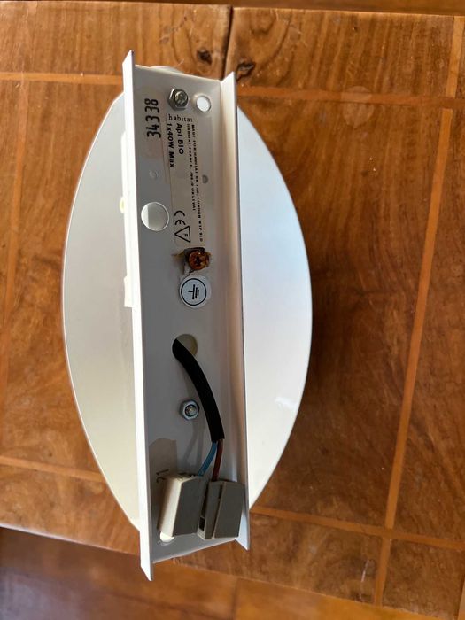 Candeeiro aplique de parede Habitat