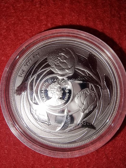 Инвестиционная монета Полевые цветы Австралии