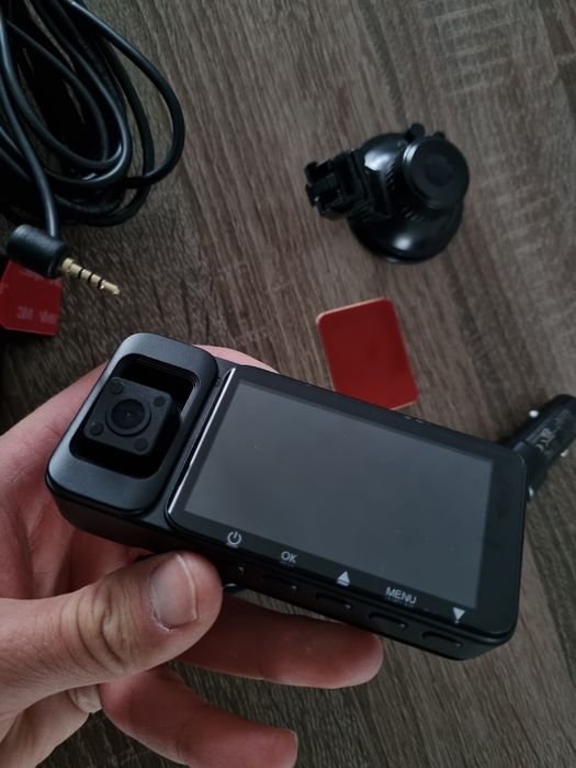 Wideorejestrator videorejestrator samochodowy kamera 3CH środek przód tył uber bolt 4K WiFi  camera karta  512GB