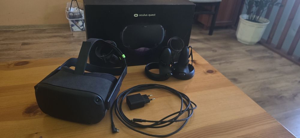 Gogle VR Oculus Quest 1 + Kabel Link