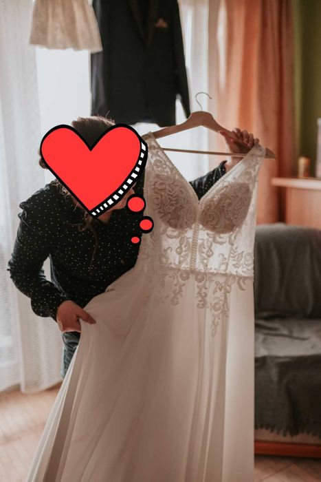 Suknia ślubna muslin