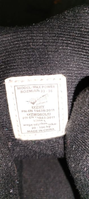 Łyżworolki z decathlonu