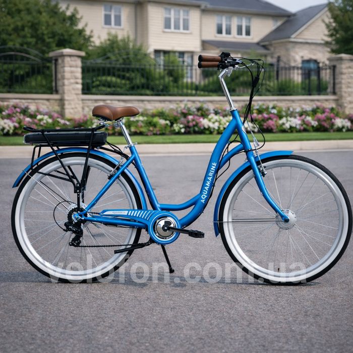 Електровелосипед Dorozhnik eAquamarine 350W • До 50 км ходу • 26”
