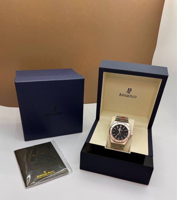 Часы Audemars Piguet Royal Oak Black Dial (Полный комплект) — Новые