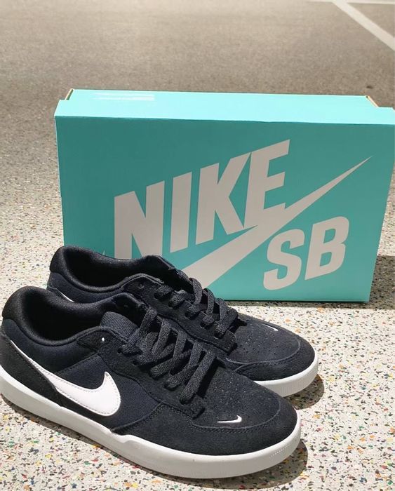Nike SB Force 58 Black White | Чорно-білі кросівки Nike | 2959-001