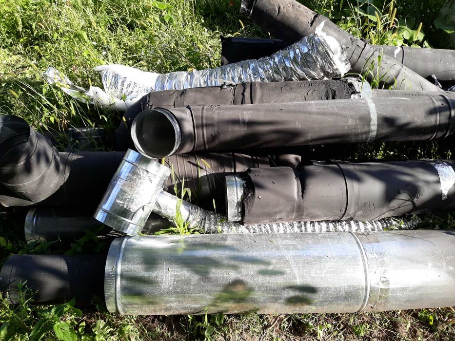Вентиляція, повітряпроводи, отводи, адаптери