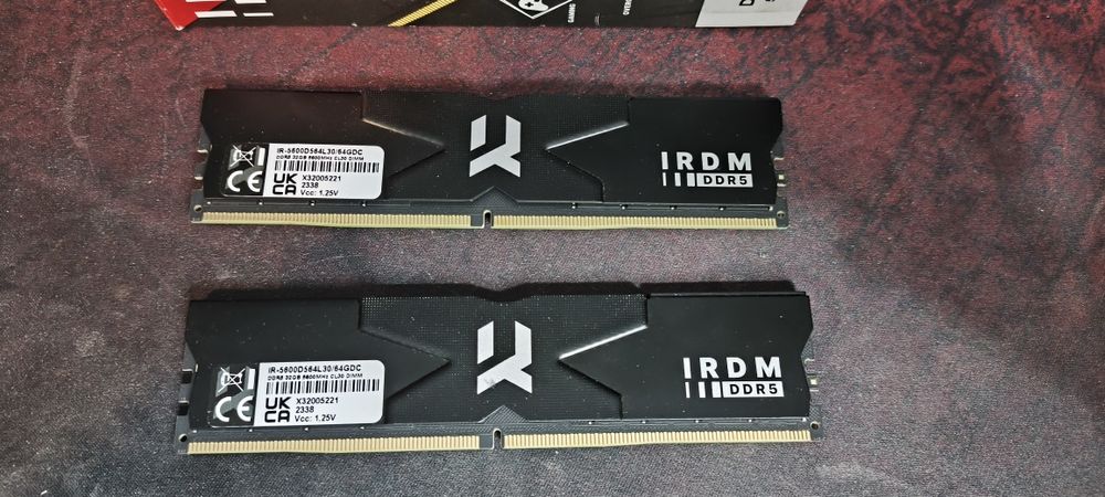 GoodRam IRDM DDR5 64 Gb (2x32Gb) 5600MHz CL30/6000MHz CL30