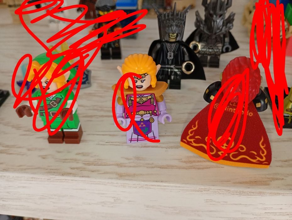 Figurki barad dur lego 10333