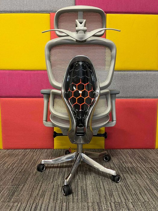 NOWY Fotel biurowy obrotowy ergonomiczny Ergoup Alien szary okazja!