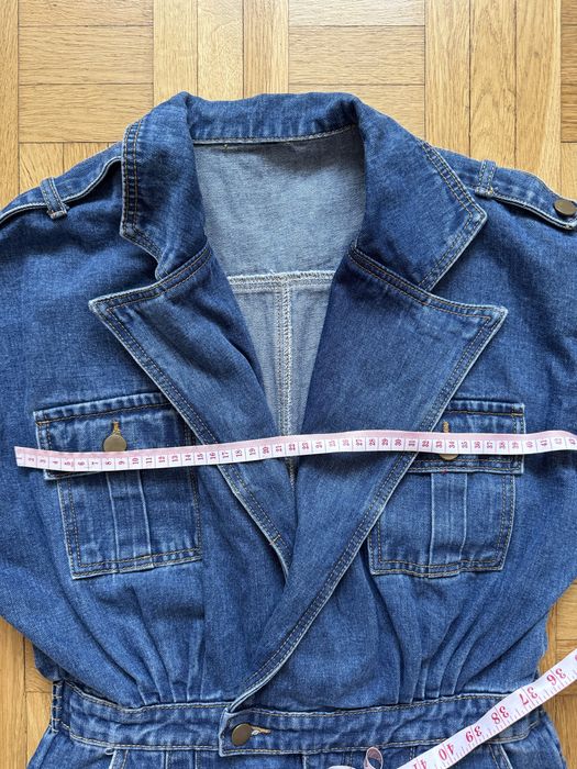 Дзинсовий комбінезон