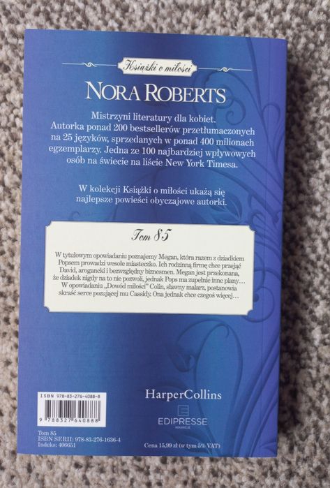 Nie bój się życia Nora Roberts tom 85