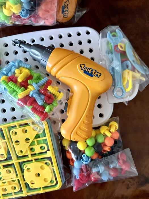 Мозаїка на шурупах. Конструктор Мозаїка шуруповерт