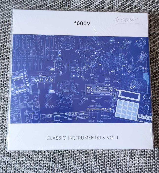 DJ 600V - CLASSIC INSTRUMENTALS VOL.1 LP autograf / Molesta Kaliber 44