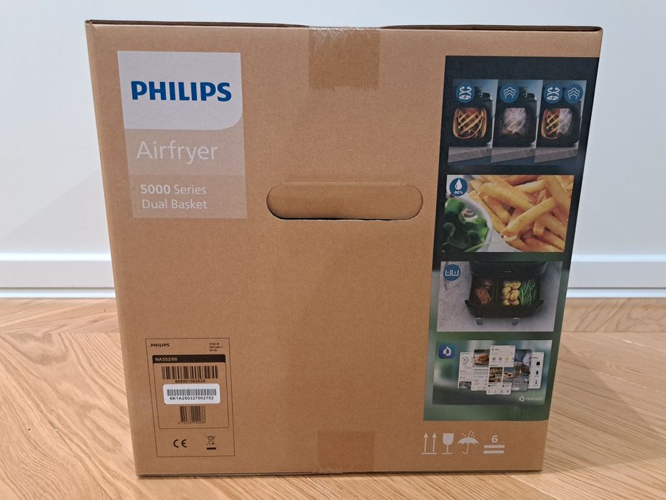 Aifryer Philips Ovi Dual Basket z funkcją pary seria 5000