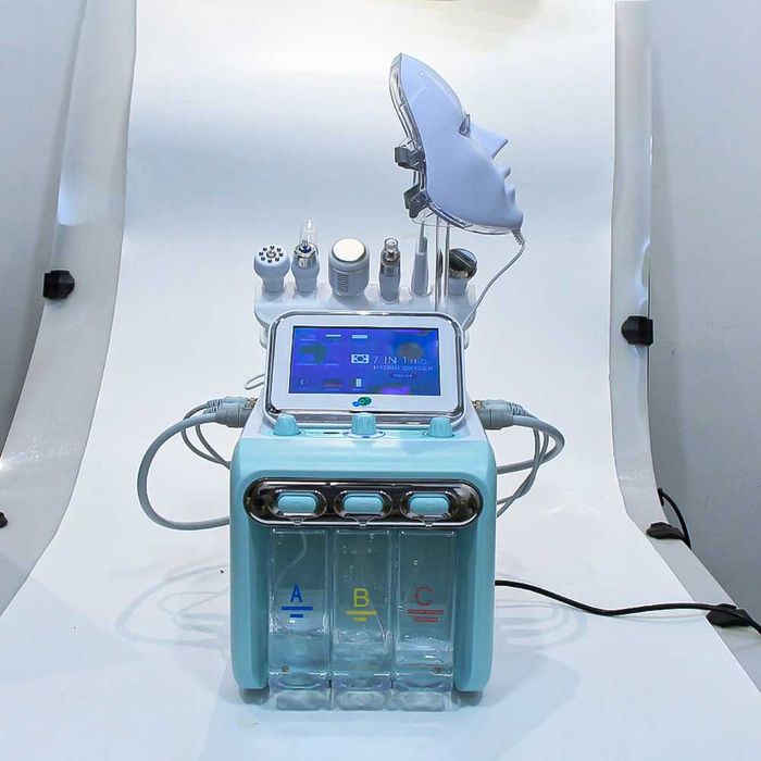 Máquina de estética limpeza pele facial 7 em 1.  Novo!