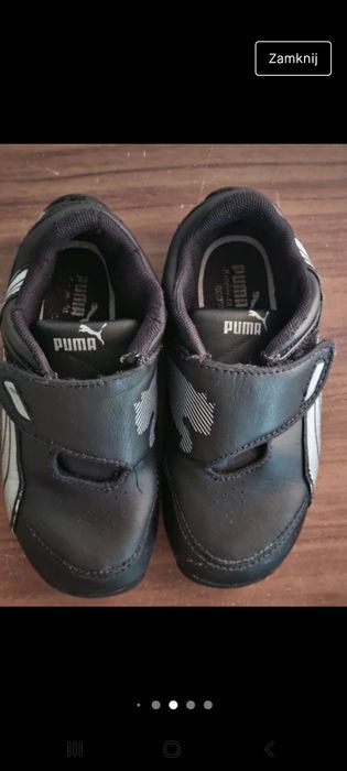 Buciki Puma czrno- szare