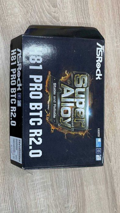 Материнская плата  AsRock H81 BTC R2.0
