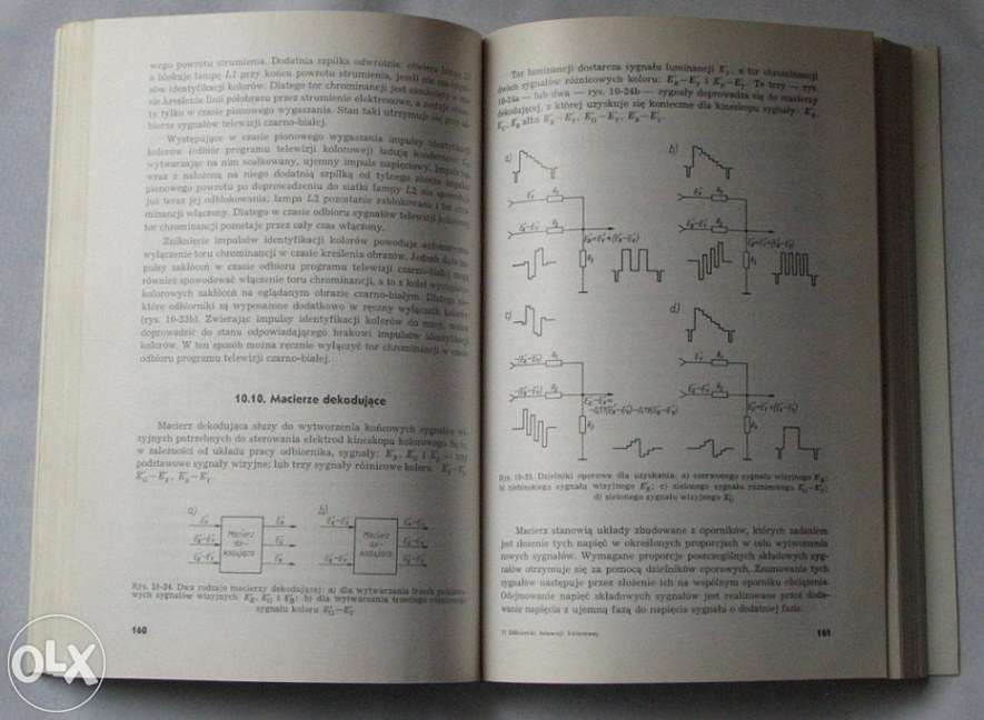 "Odbiorniki telewizji kolorowej", Urbański, WNT 1973