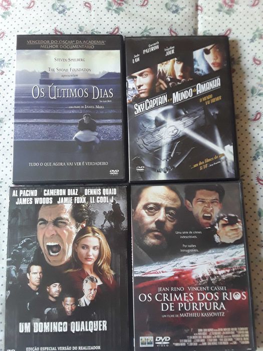 12 dvd's originais