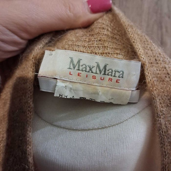 Max mara kardigan orzechowy