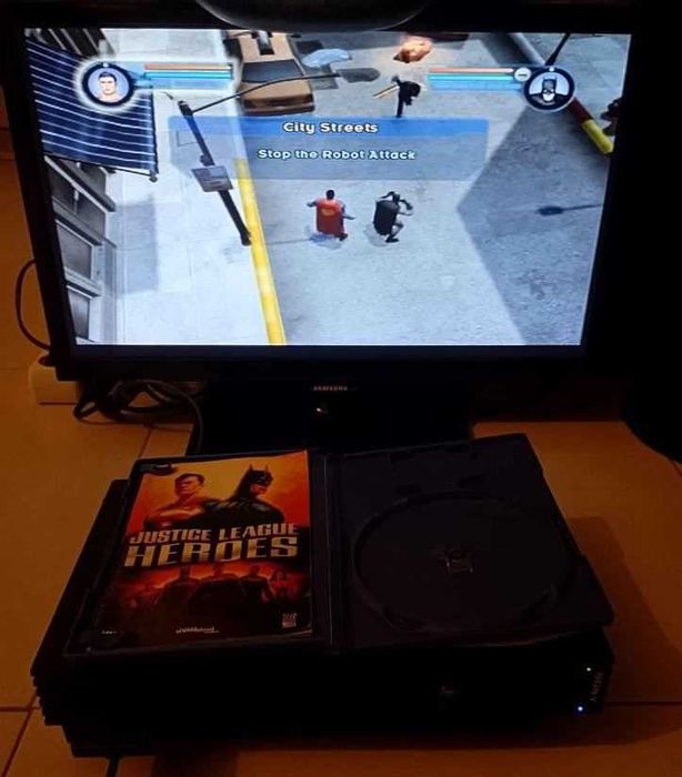 Ps2 Fat com 3 comandos