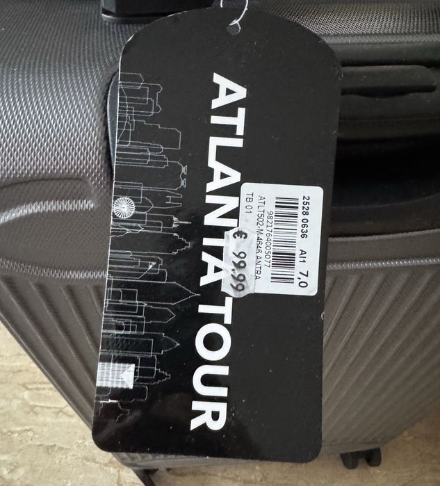 Чемодан валіза Atlanta tour Італія  новий 43*25*66 3300g