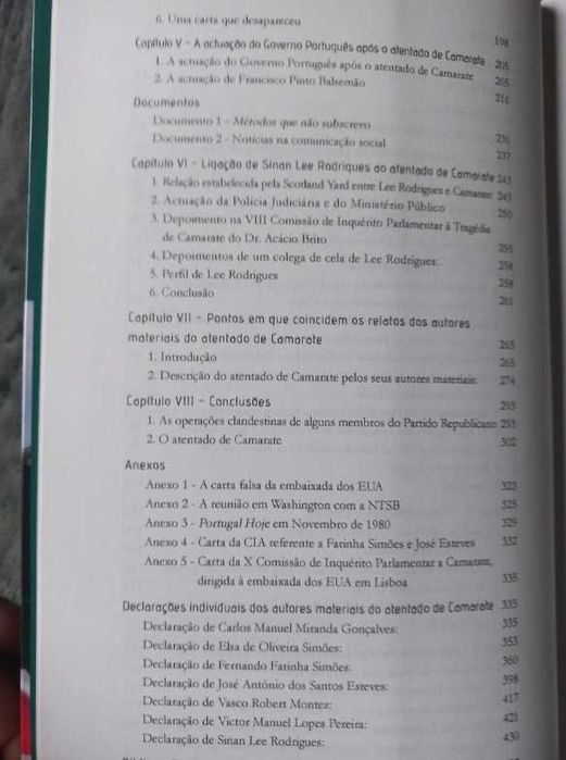 Os Mandantes do Atentado de Camarate; O envolvimento americano - Alexandre Patrício Gouveia