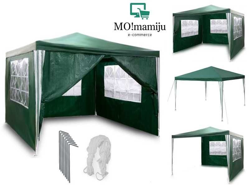 Namiot ogrodowy imprezowy 3x3m + 4 ścianki