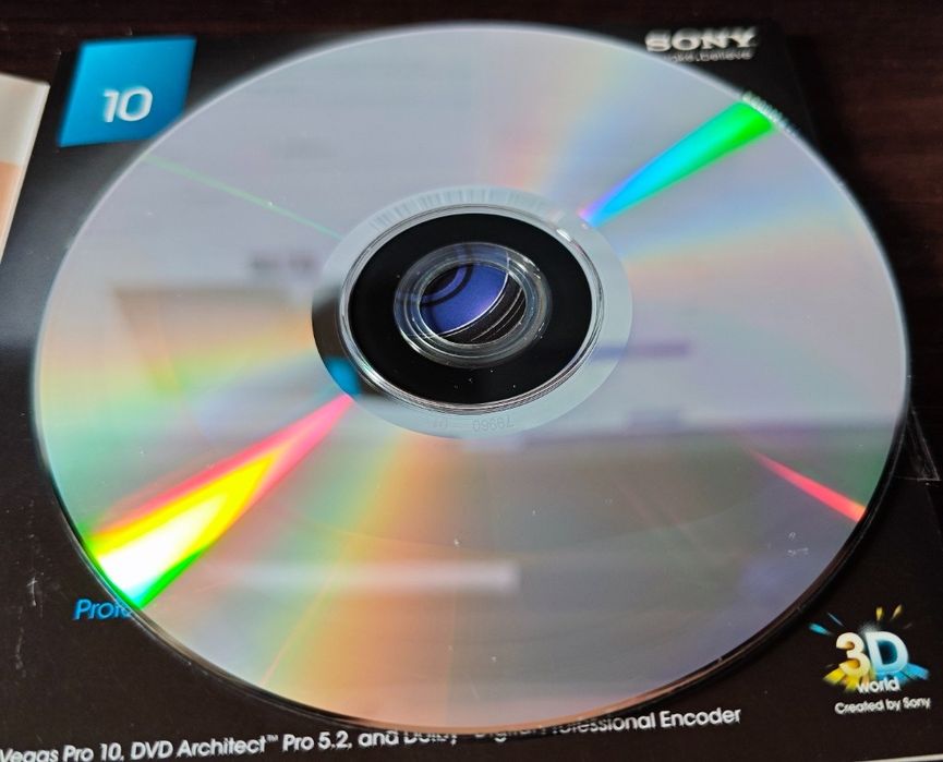 Sony Vegas 10 Pro i DVD Architect 5.2
