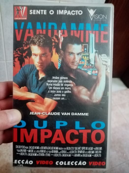 Filme VHS "Duplo Impacto"