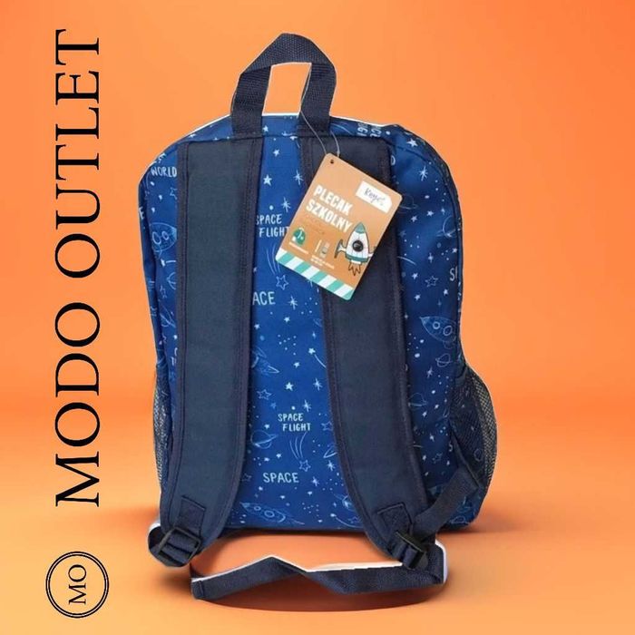 Plecak Młodzieżowy / Szkolny z Motywem Kosmosu Rakiety Kayet Paso