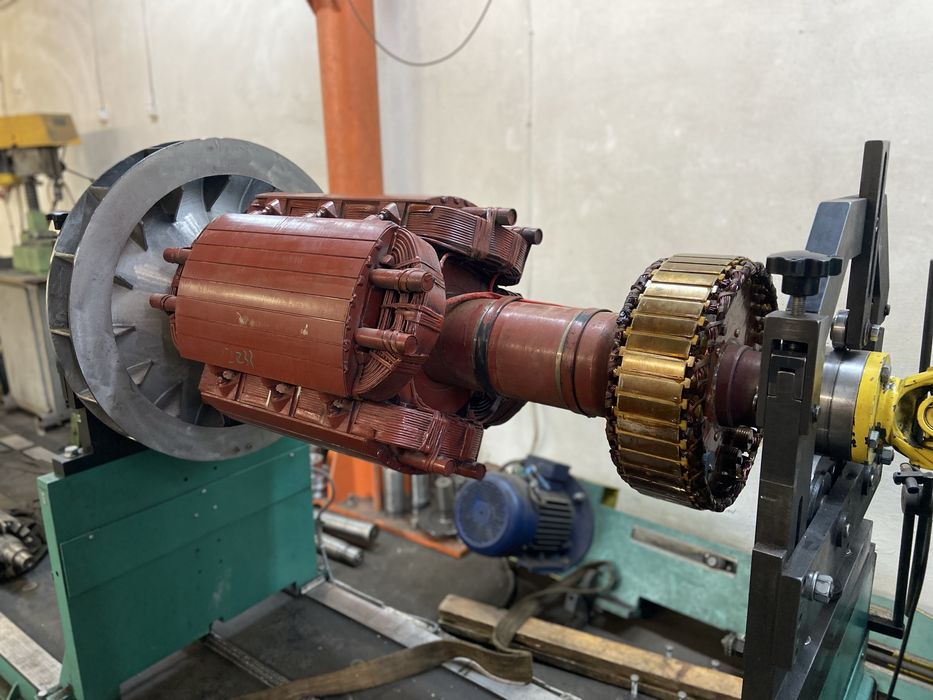 Балансування ротора якоря електродвигуна