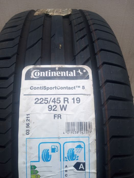 Opona letnia 225/45R19 Continental contisportcontact 5 Nowa
