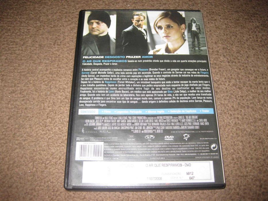 DVD "O Ar Que Respiramos" com Brendan Fraser